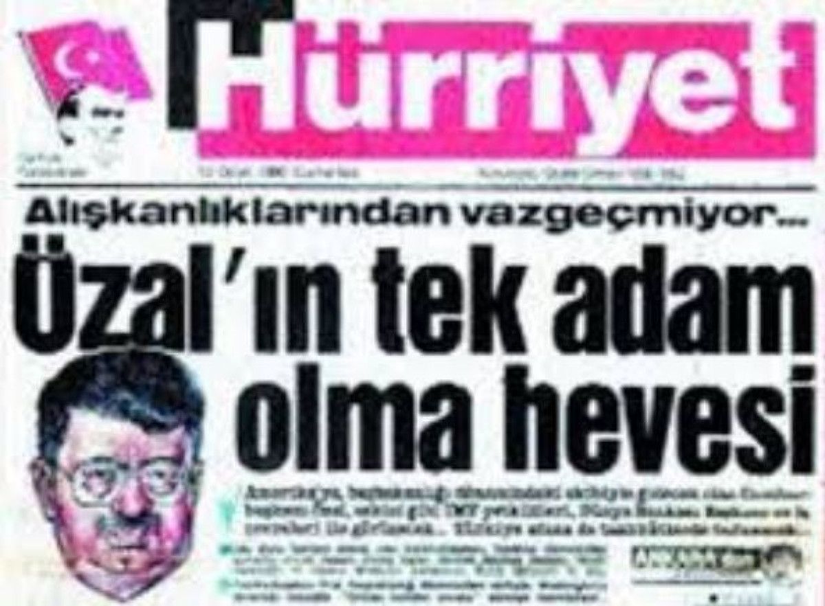 Özal'a Yönelik Eleştiriler